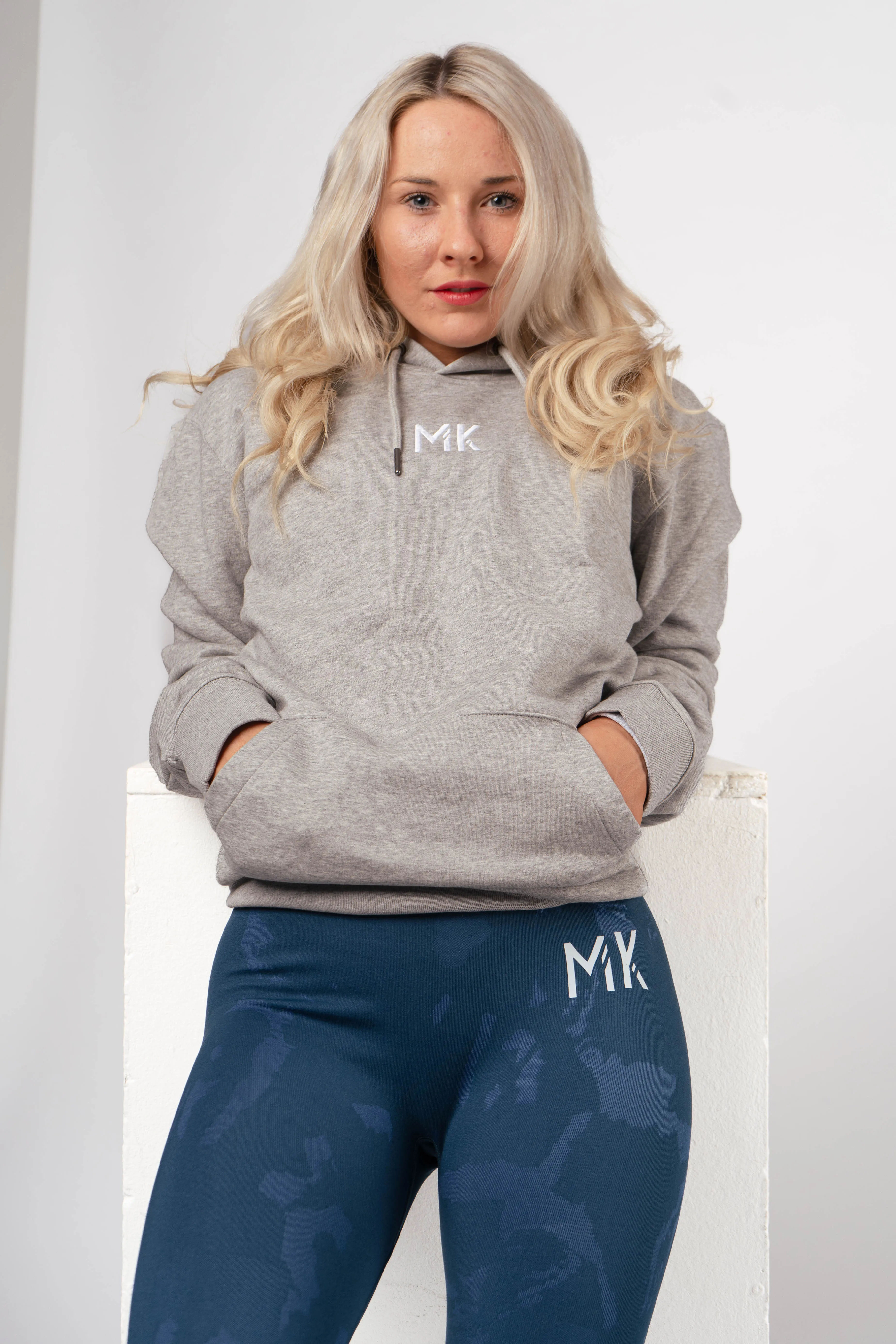 MK Hoodie - Grey Heather