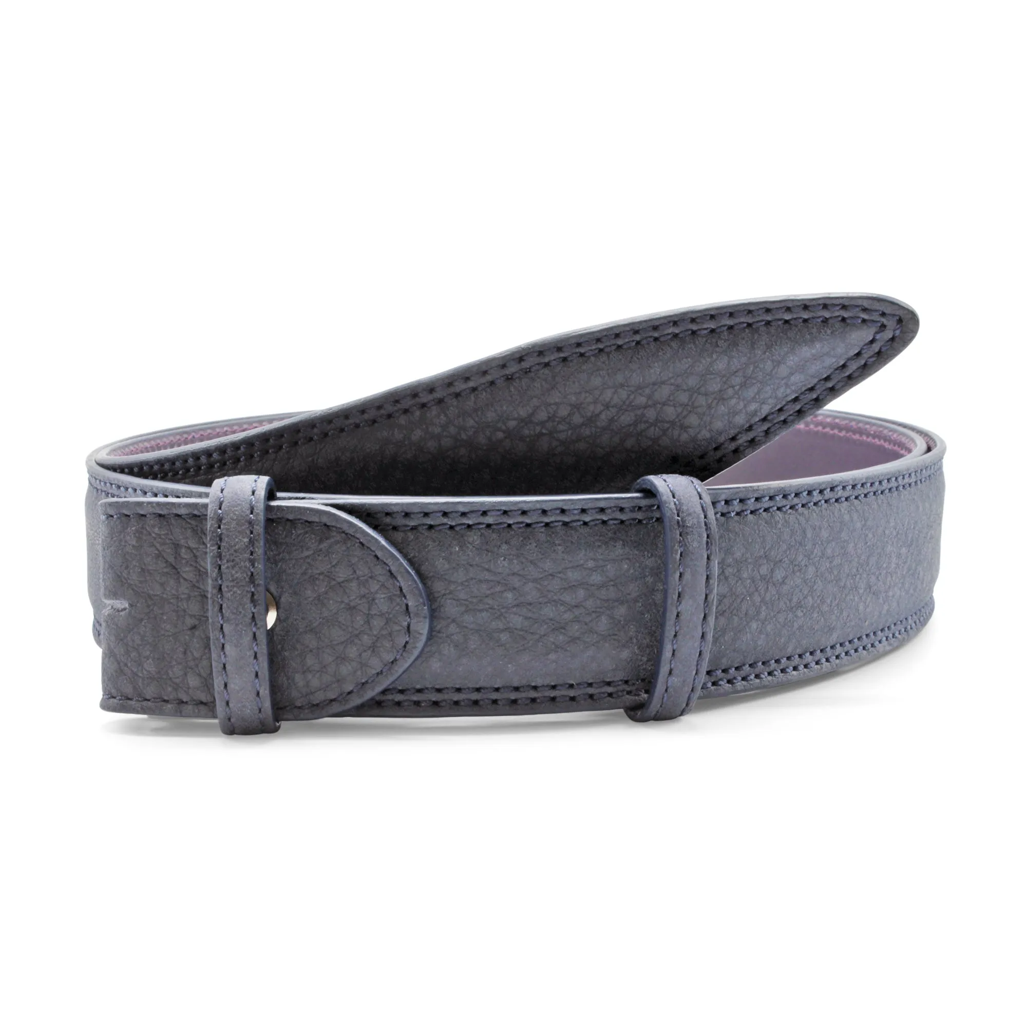 Mottled Nubuck Belt Strap