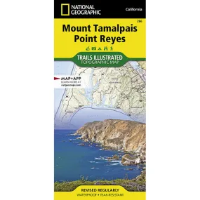 Mount Tamalpais, Point Reyes Map