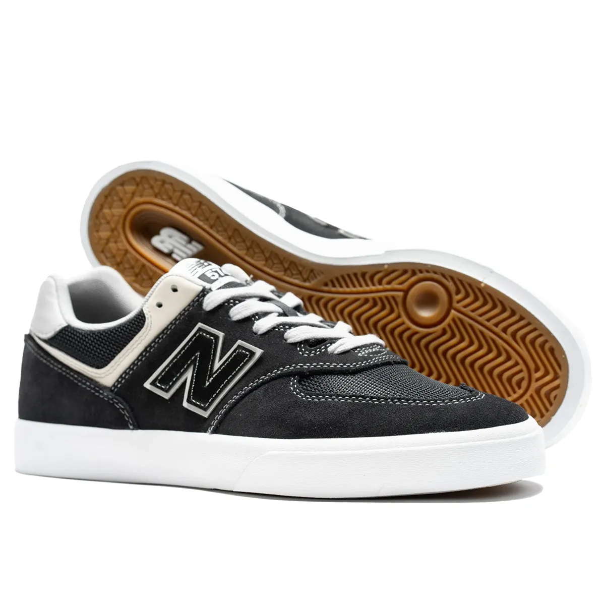 New Balance Numeric - 574 Shoes Black/Grey