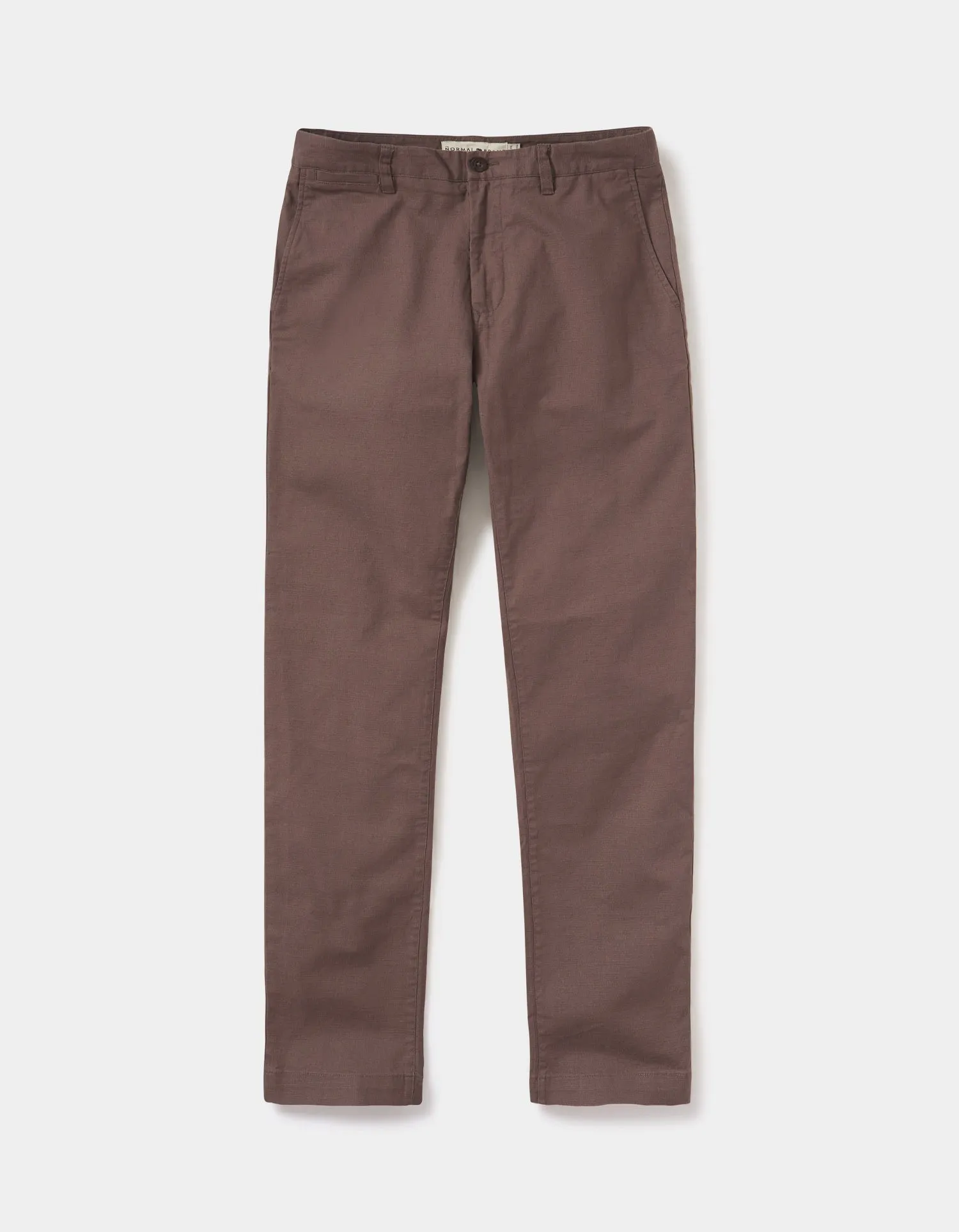 Normal Stretch Canvas Pant in Brown Canvas