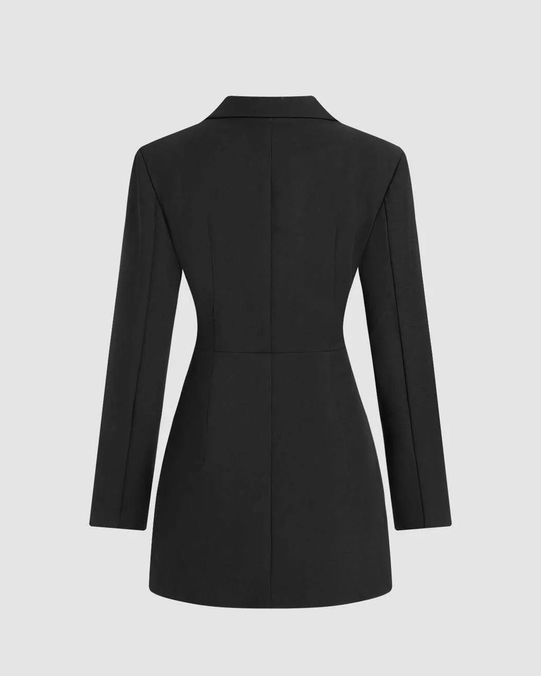 NYE Blazer Mini Dress in Black