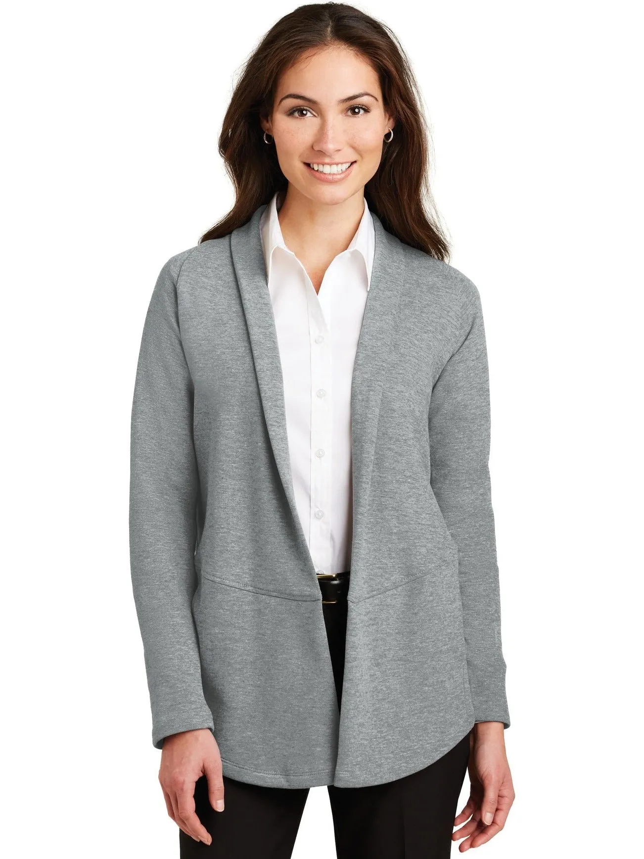 OUTLET-Port Authority Ladies Interlock Cardigan