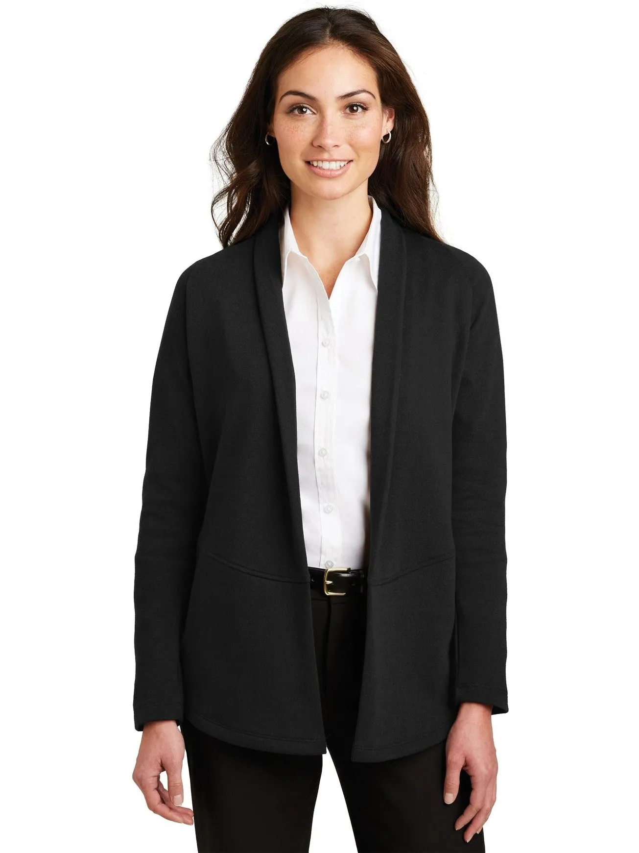 OUTLET-Port Authority Ladies Interlock Cardigan