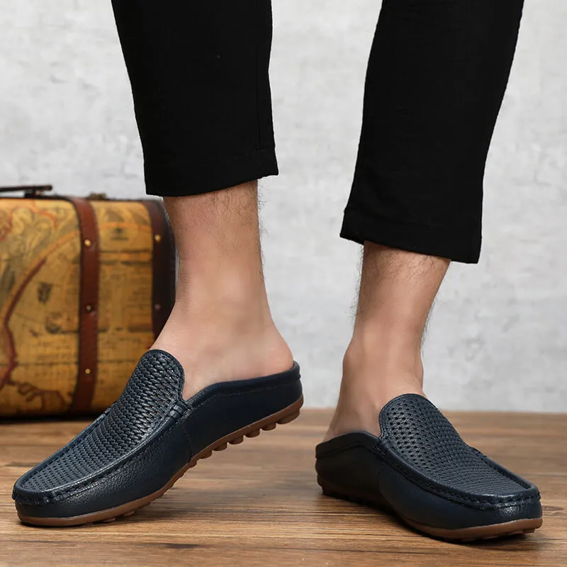 Riviera Leather Slip-Ons