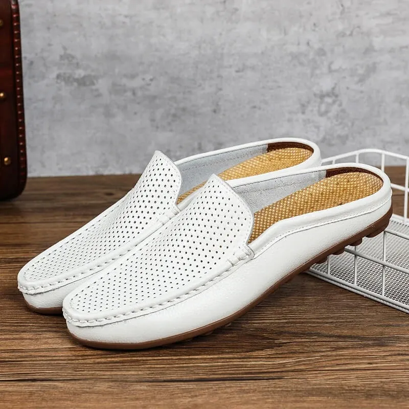 Riviera Leather Slip-Ons