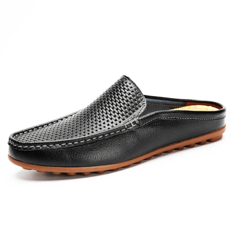 Riviera Leather Slip-Ons