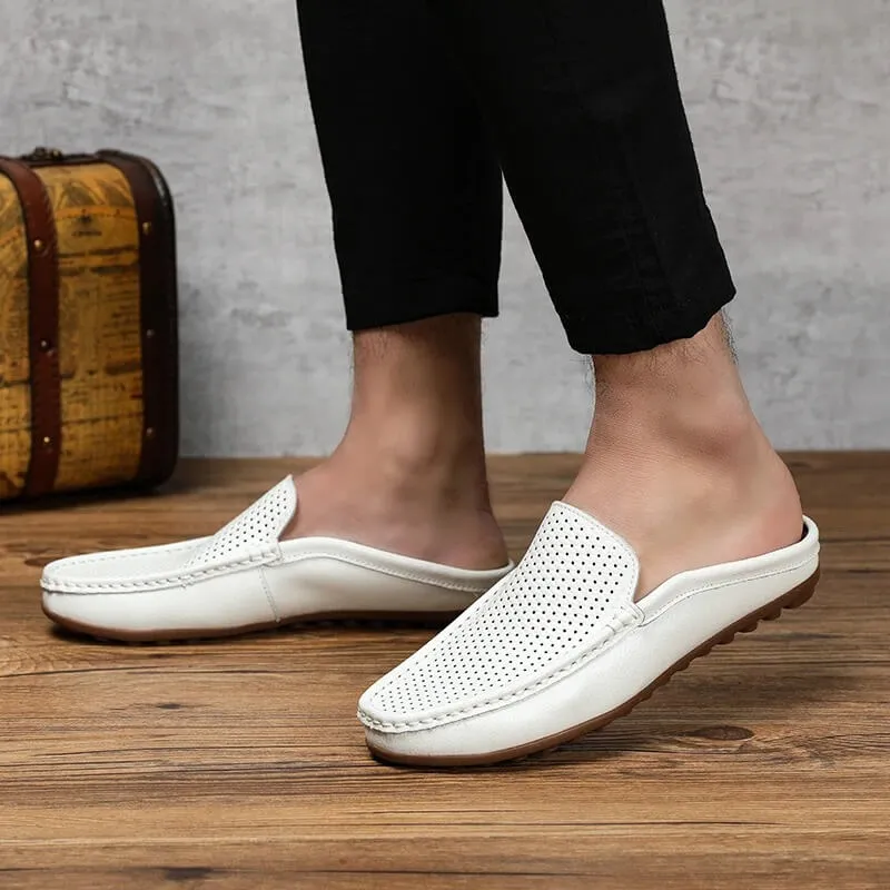 Riviera Leather Slip-Ons