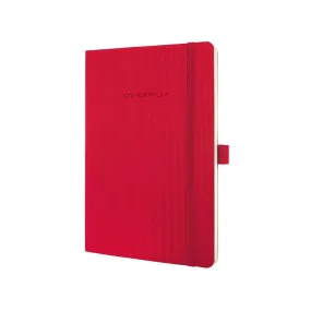 Sigel Notebook CONCEPTUM A5, Softcover, Lined, Red