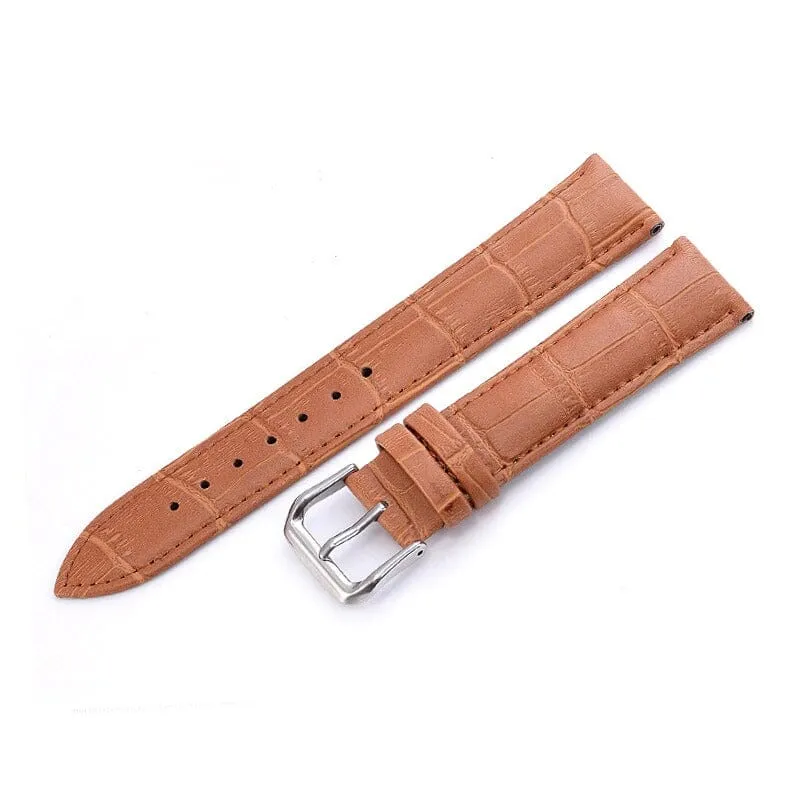 Snakeskin Leather Watch Straps Compatible with the Xiaomi Amazfit Smart Watch, Smart Watch 2