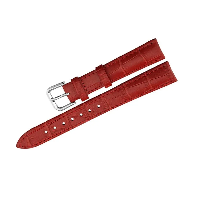 Snakeskin Leather Watch Straps Compatible with the Xiaomi Amazfit Smart Watch, Smart Watch 2