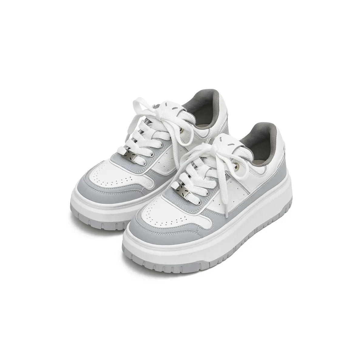 Sporty Platform Casual Sneakers