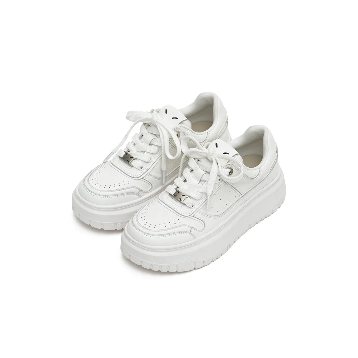 Sporty Platform Casual Sneakers