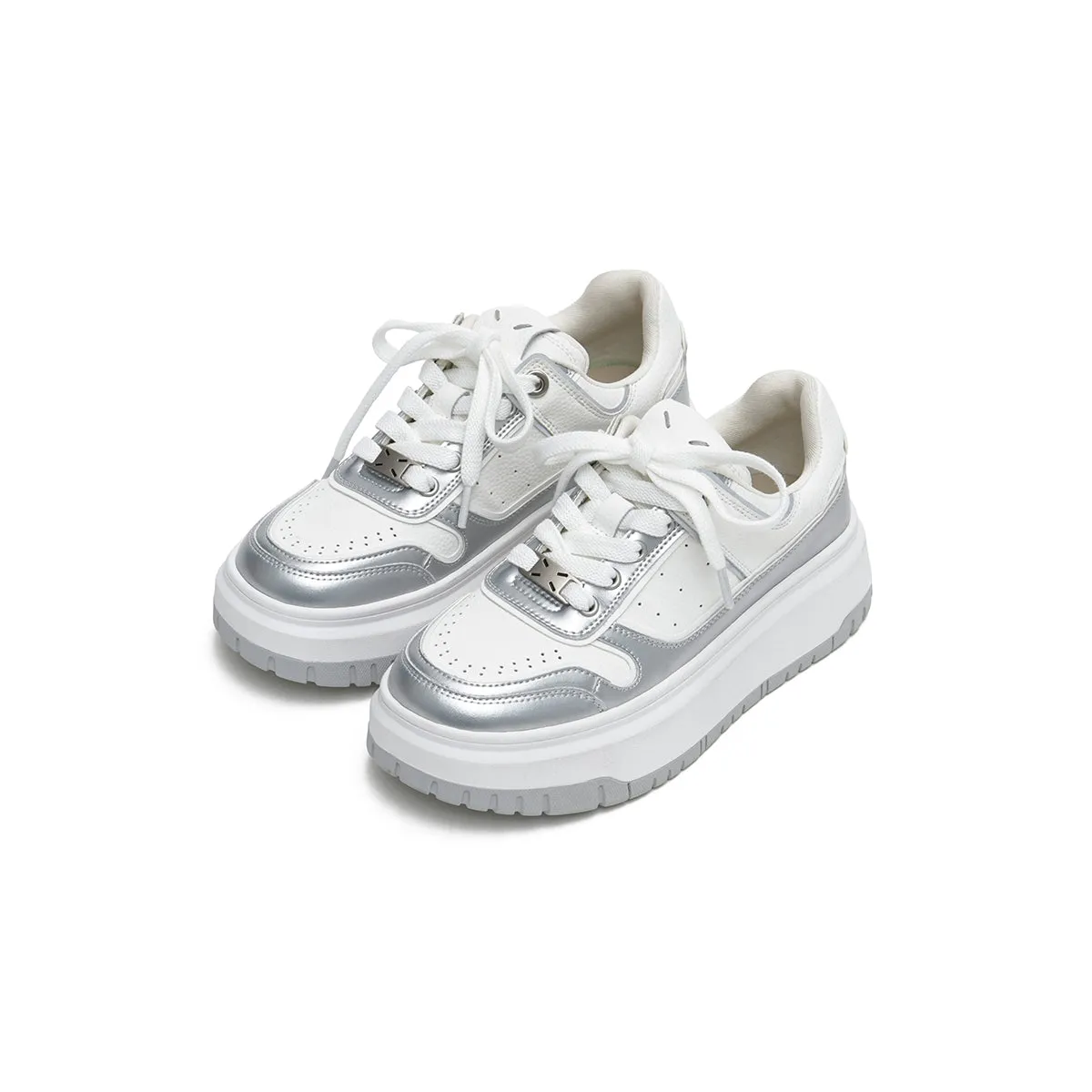 Sporty Platform Casual Sneakers