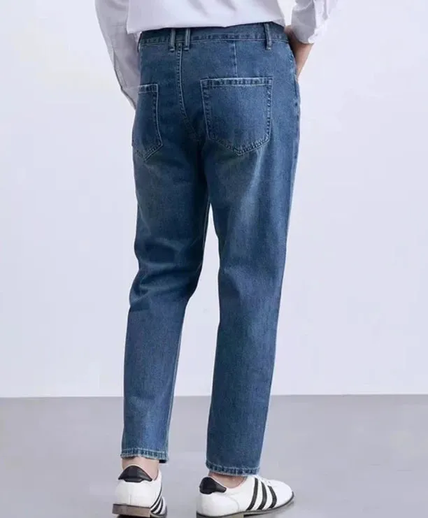 Straight business jeans