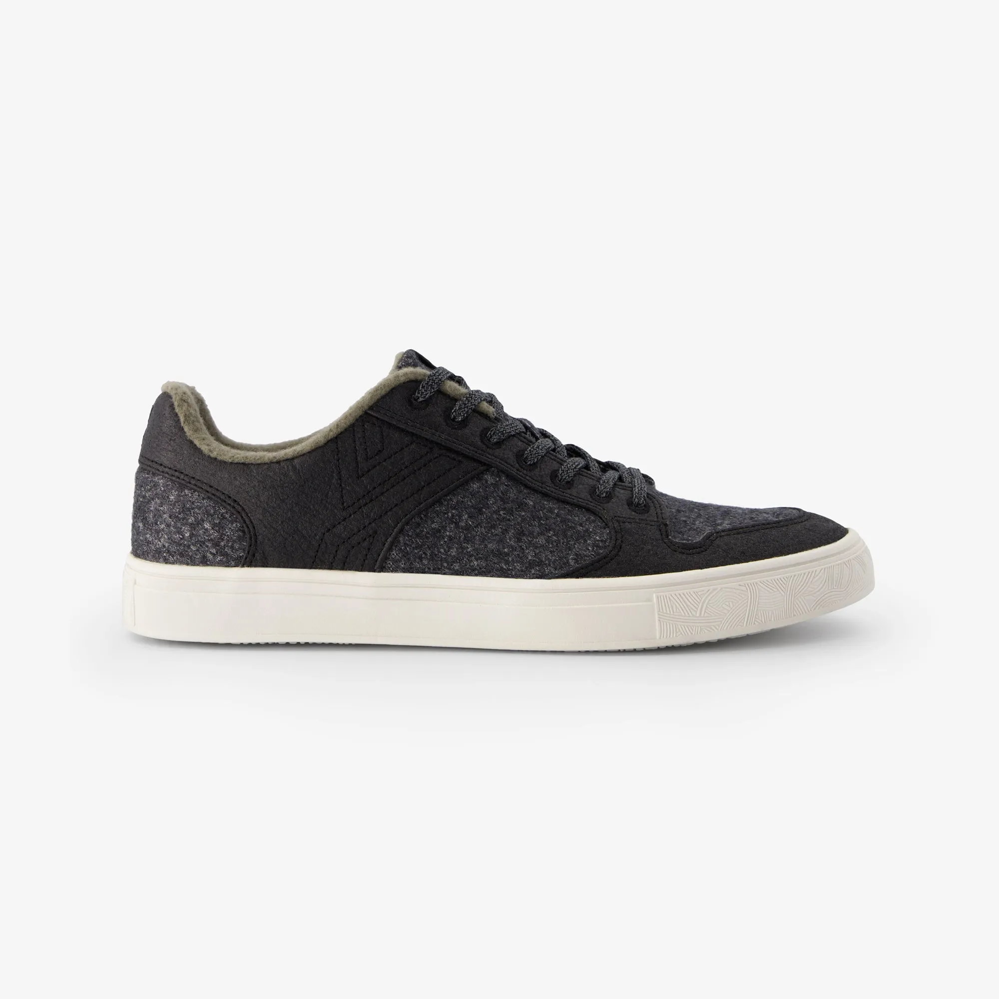 Strato Wool - Charcoal / White