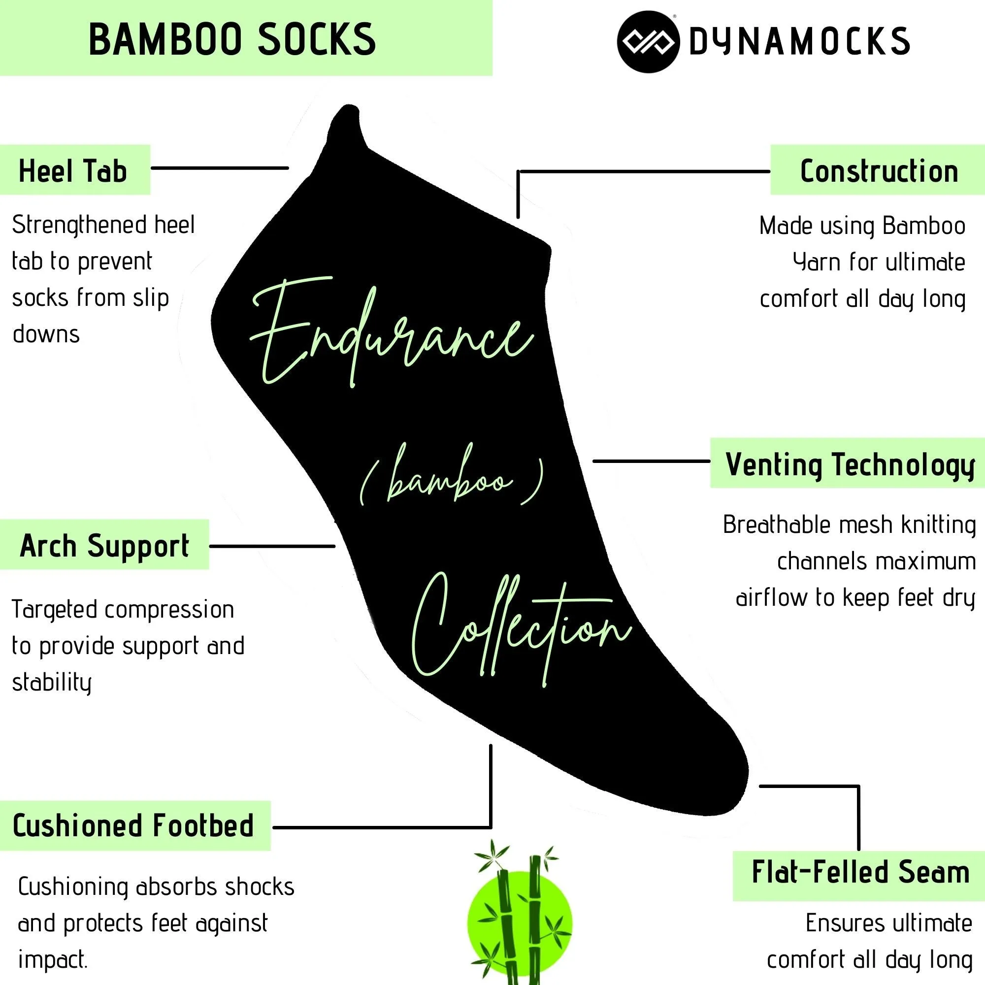 Stylish Bamboo Ankle Socks - 3-Pack for Versatile Wear