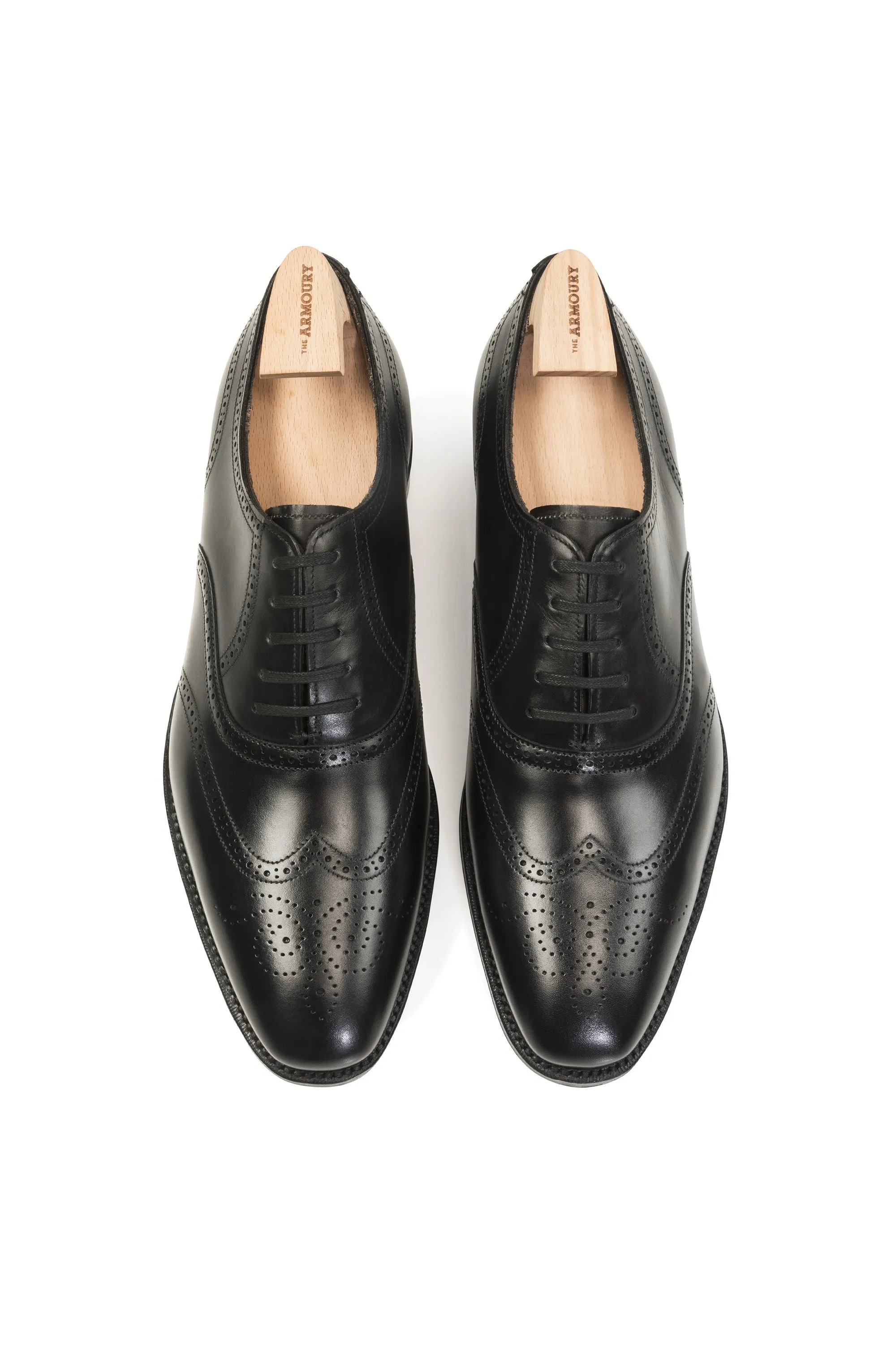 The Armoury Hajime Gloucester Black Calf Oxford Shoes *factory seconds*