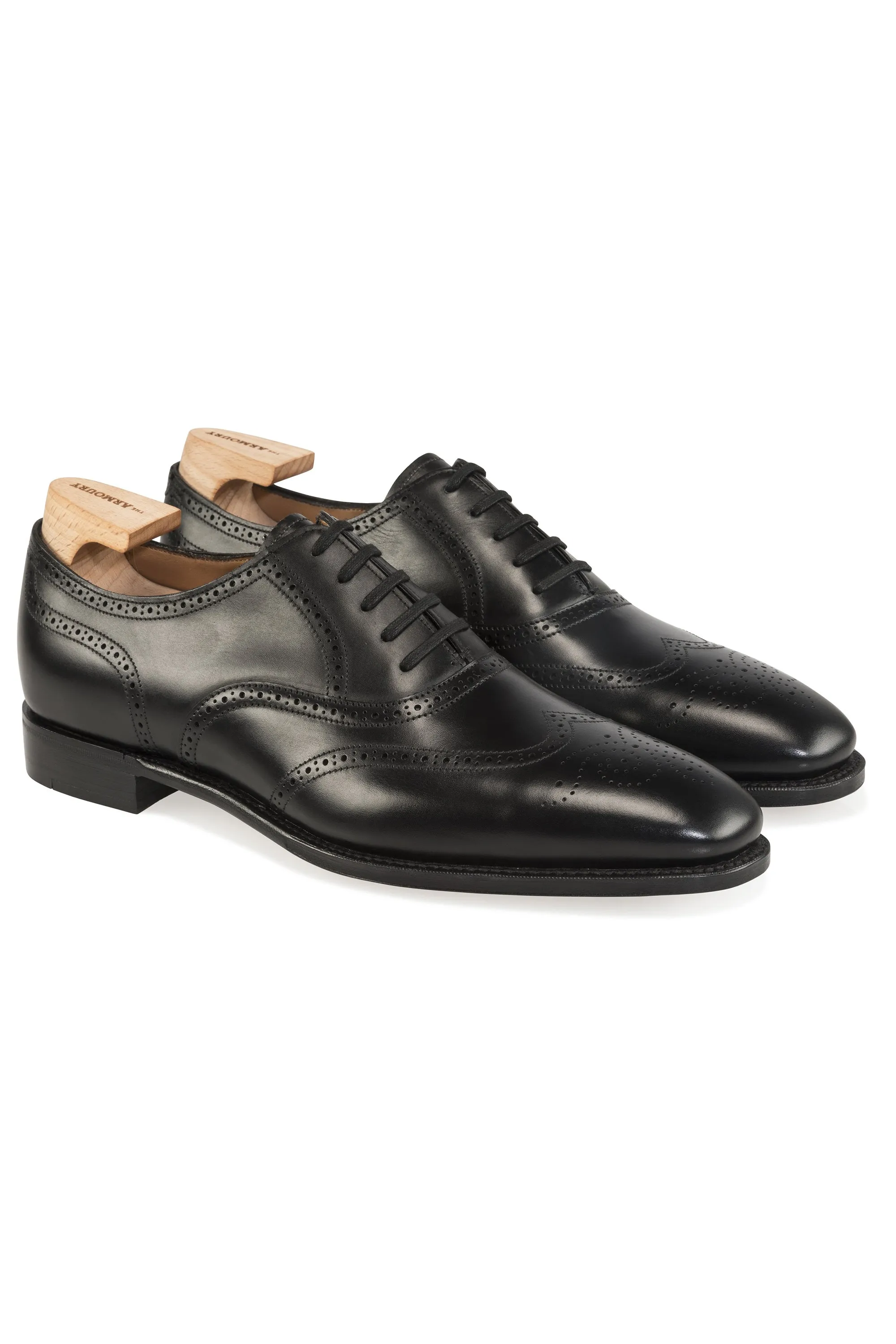 The Armoury Hajime Gloucester Black Calf Oxford Shoes *factory seconds*