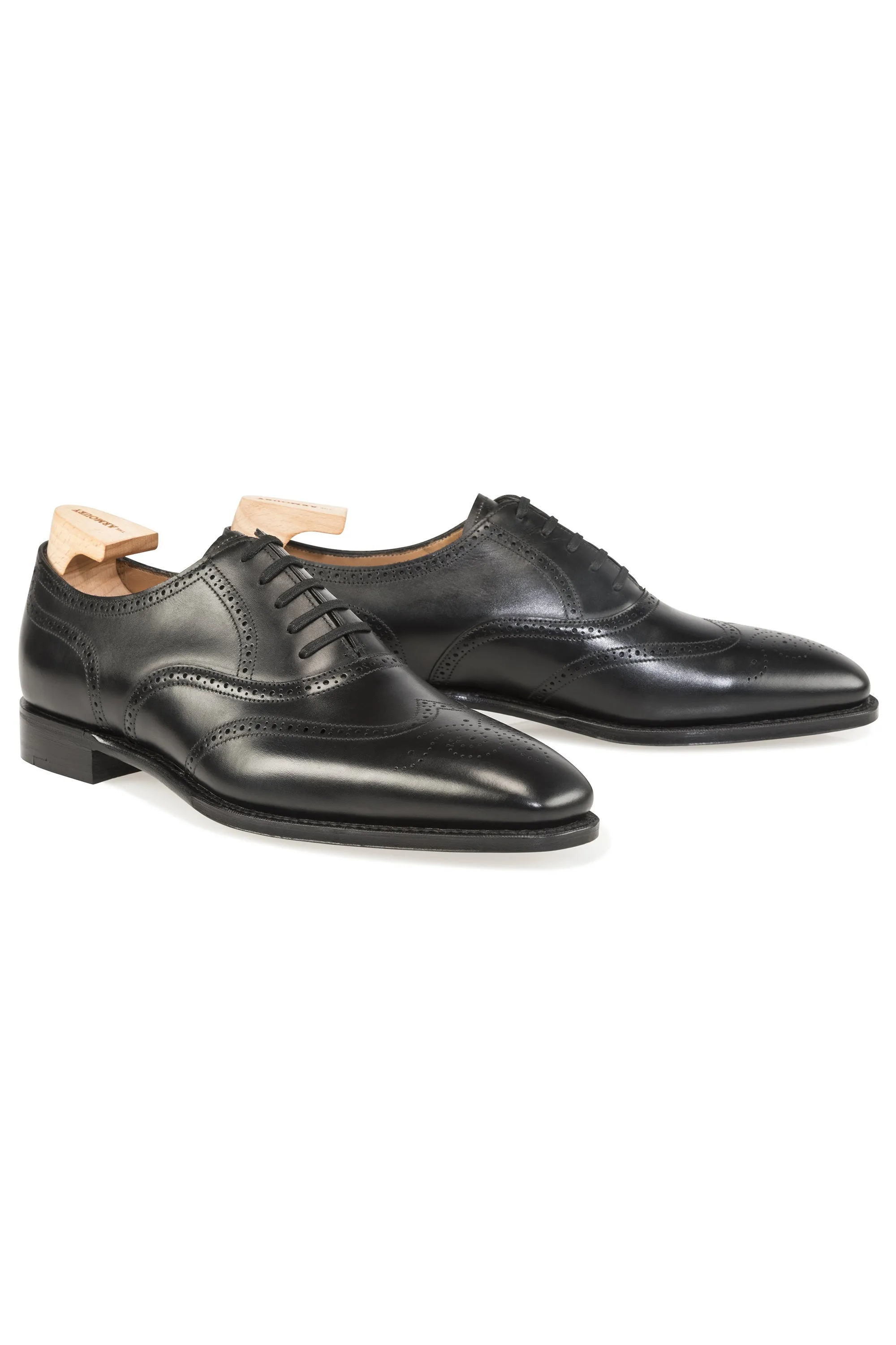 The Armoury Hajime Gloucester Black Calf Oxford Shoes *factory seconds*