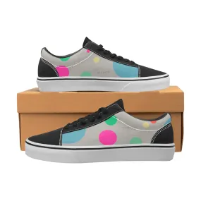 The Serve, Women's Lace-Up Canvas Sneakers