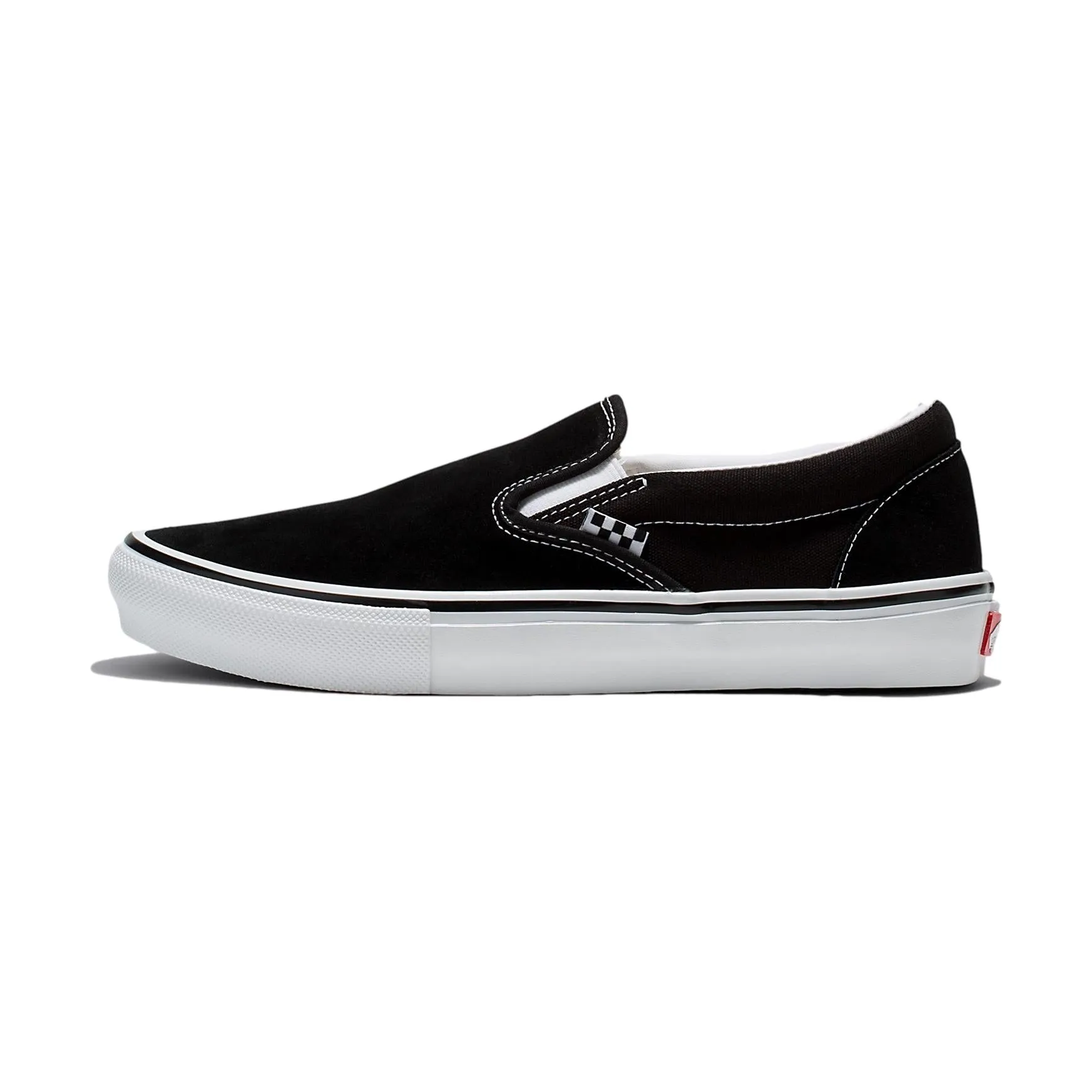 Vans Skate Slip On Blk/White