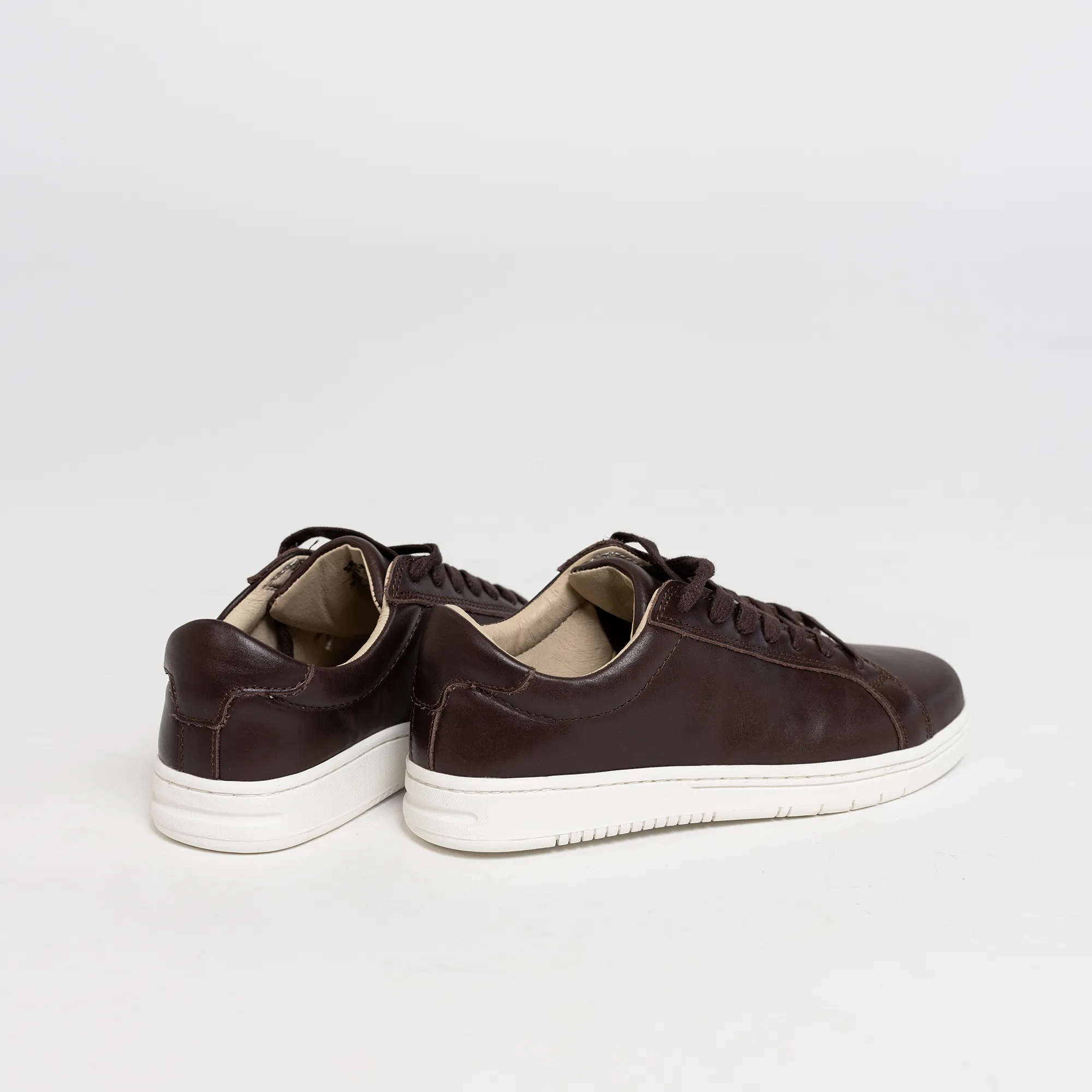 Women's Brown Leather Dress Sneaker