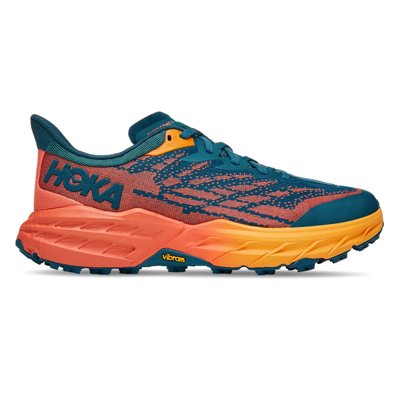 Womens HOKA Speedgoat 5 - Blue Coral / Camellia