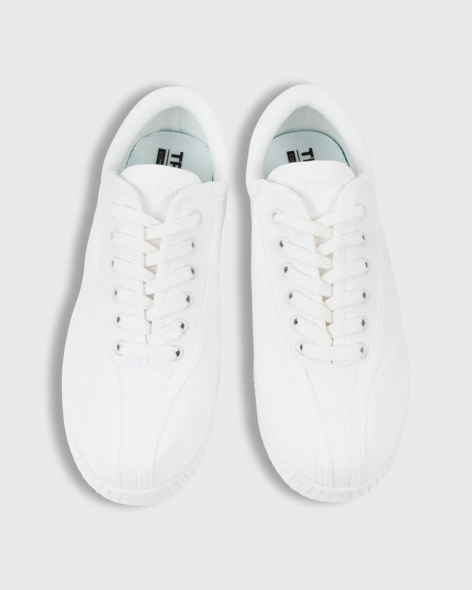 Women's Nylite Canvas Sneaker in White/White