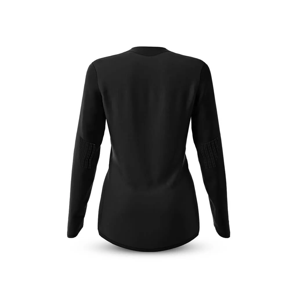 Women's Scuro Long Sleeve Trail Tee (Black)