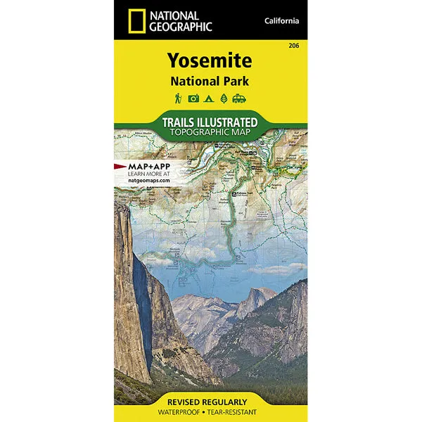 Yosemite National Park Map